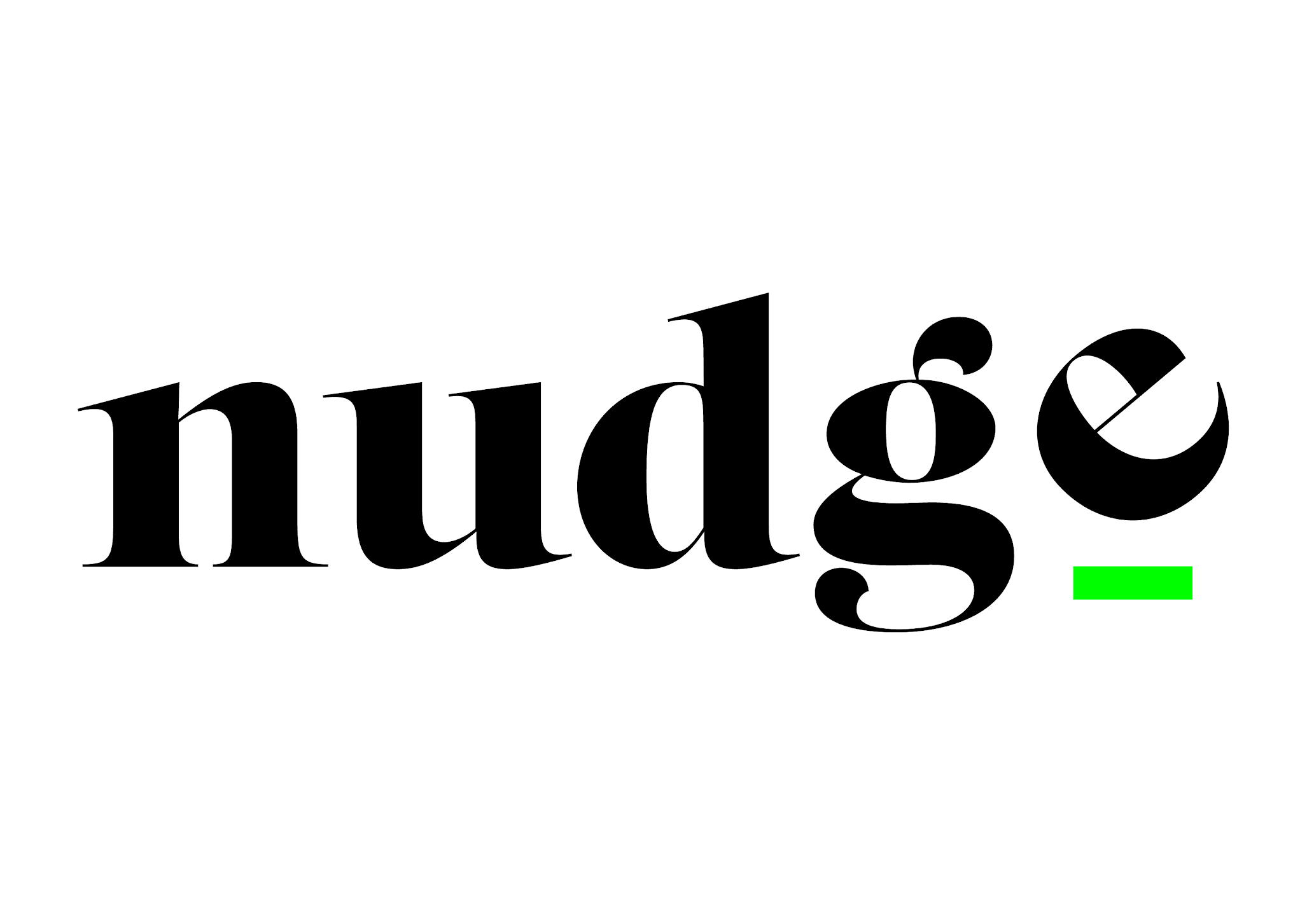 nudge's logo