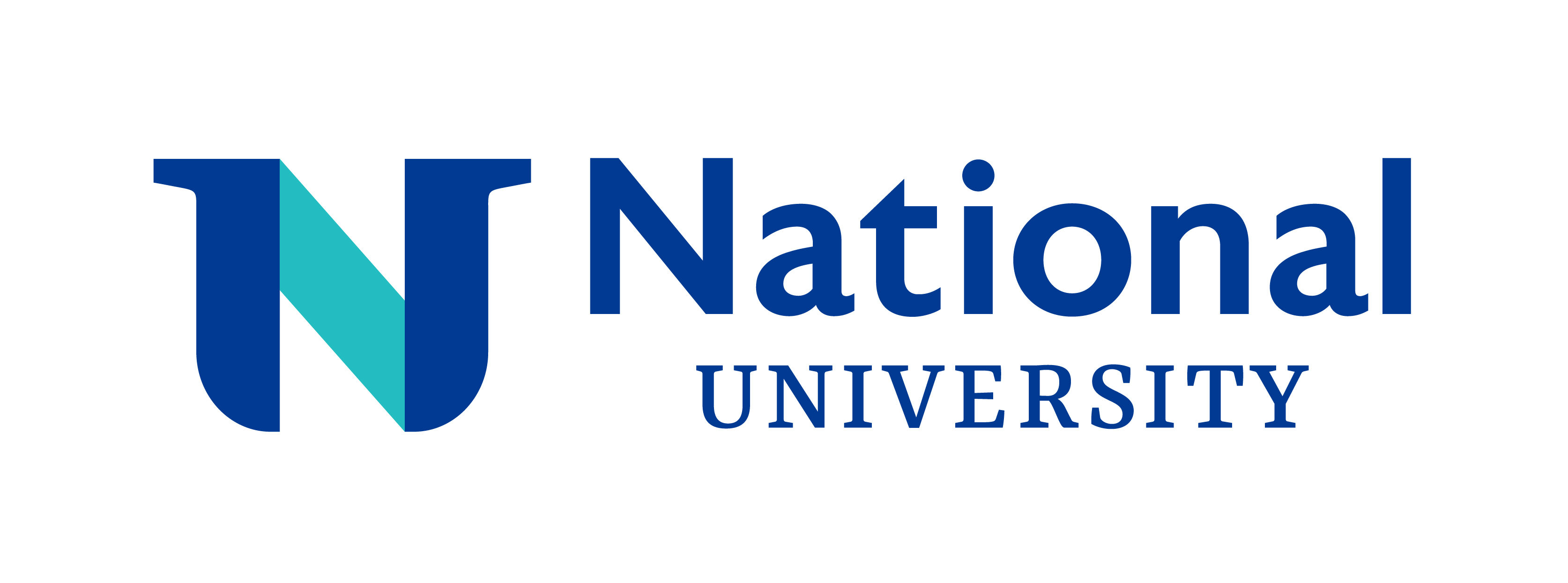 National University's logo