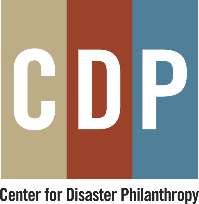 Center for Disaster Philanthropy's logo